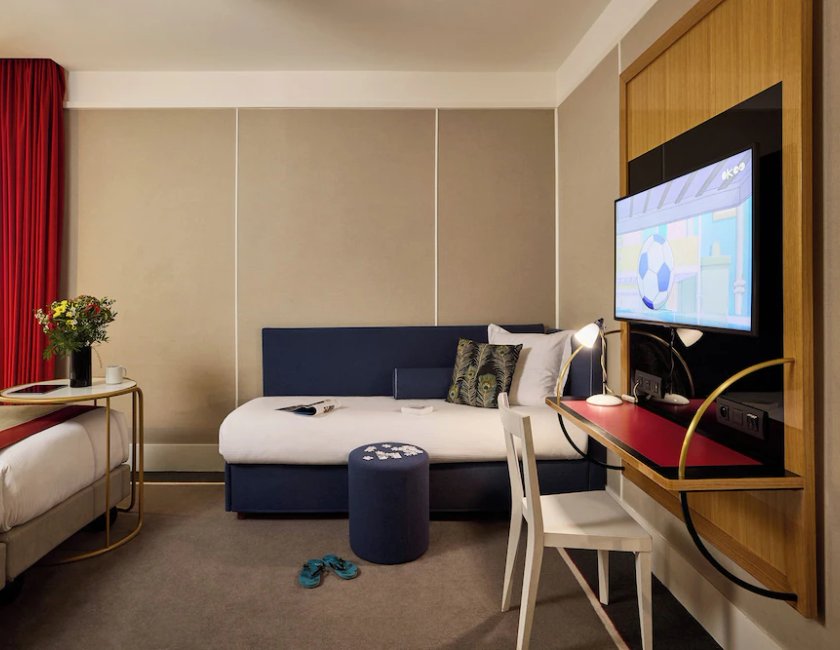 Habitación Deluxe, 1 cama doble o 2 individuales del hotel L'echiquier Opéra Paris Mgallery Collection. Foto 6