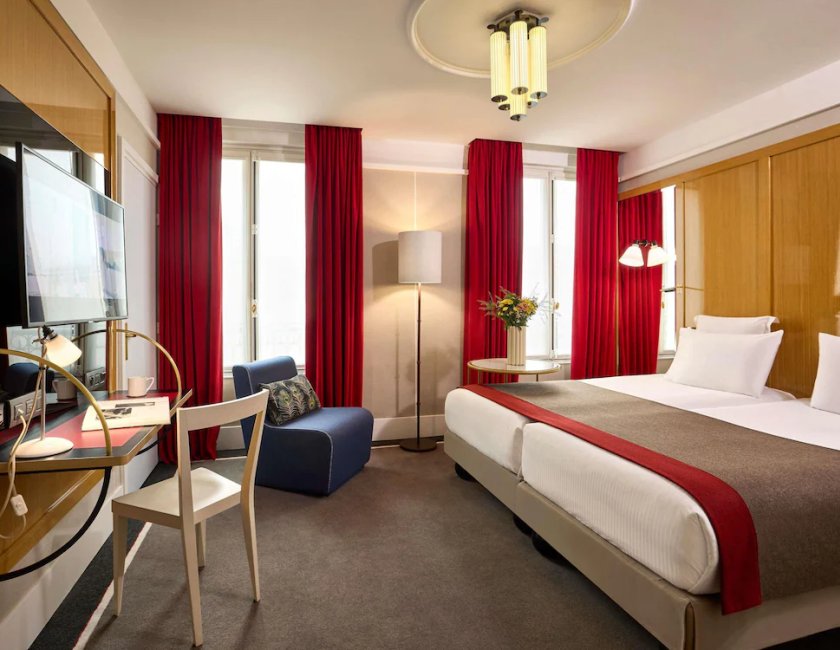 Habitación superior, 2 camas individuales del hotel L'echiquier Opéra Paris Mgallery Collection. Foto 4