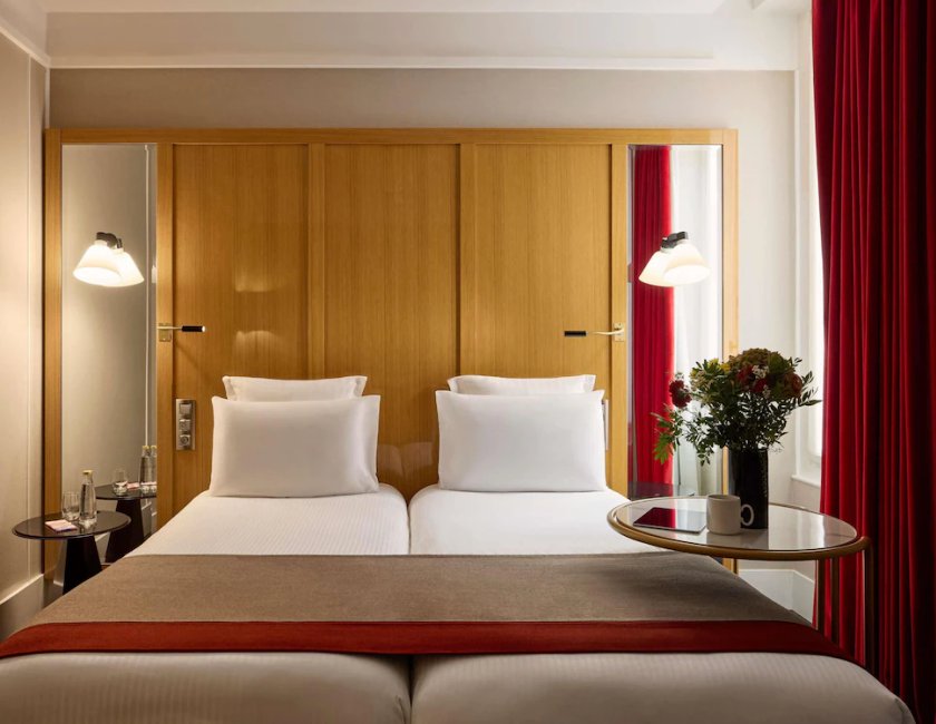 Habitación superior, 2 camas individuales del hotel L'echiquier Opéra Paris Mgallery Collection. Foto 7
