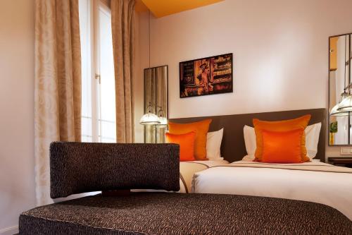 Habitación Doble - 2 camas del hotel Marais Bastille. Foto 2