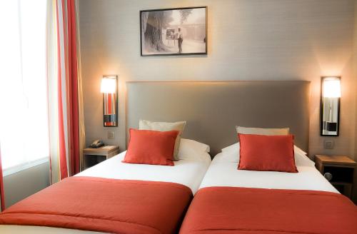 Habitación Doble - 2 camas del hotel Marais Bastille. Foto 10