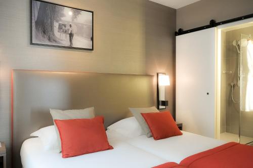 Habitación Doble - 2 camas del hotel Marais Bastille. Foto 11