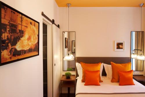 Habitación Doble del hotel Marais Bastille. Foto 3
