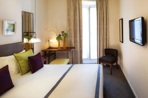 Habitación Doble del hotel Marais Bastille. Foto 10