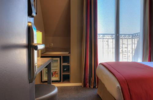 Habitación Individual del hotel Marais Bastille. Foto 1