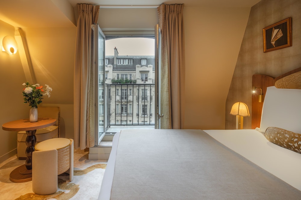 Chambre Classique Vue Tour Eiffel del hotel La Bourdonnais