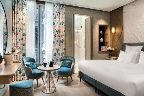 Habitación Doble Deluxe del hotel La Demeure Montaigne