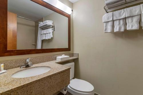 Habitación - 1 cama extragrande - No fumadores del hotel Comfort Inn Glenmont - Albany South. Foto 10