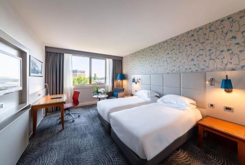 Habitación Doble Deluxe - 2 camas del hotel Hilton Strasbourg