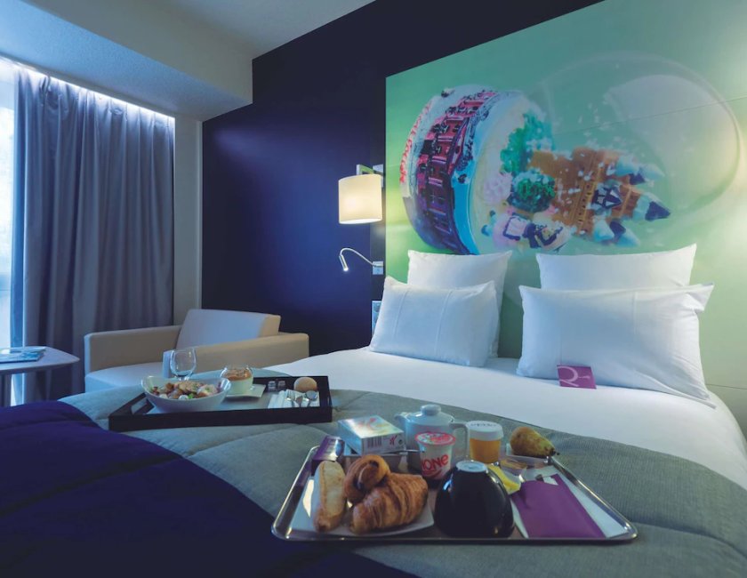 Habitación estándar doble, 1 cama doble con sofá cama del hotel Mercure Toulouse Centre Saint-georges. Foto 1