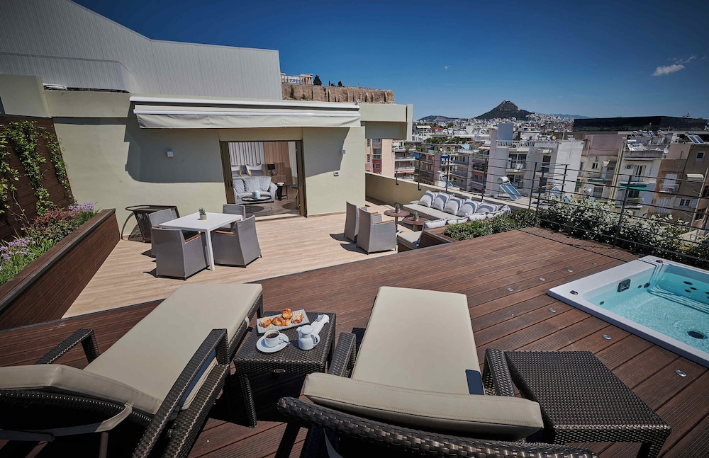 Divine Terrace Suite del hotel Divani Palace Acropolis