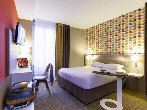 Habitación Estándar con 1 cama doble del hotel Ibis Styles Chaumont Centre Gare