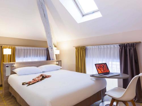 Habitación Estándar con 1 cama doble del hotel Ibis Styles Chaumont Centre Gare. Foto 4