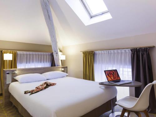 Habitación Estándar con 1 cama doble del hotel Ibis Styles Chaumont Centre Gare. Foto 5