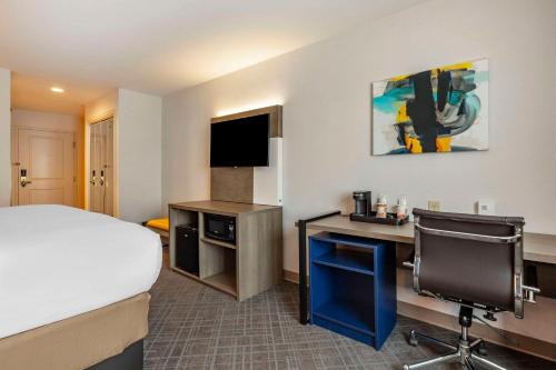 Habitación - 1 cama extragrande - No fumadores del hotel Comfort Inn and Suites East Greenbush - Albany. Foto 2