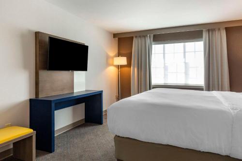 Suite con cama extragrande - No fumadores del hotel Comfort Inn and Suites East Greenbush - Albany. Foto 1
