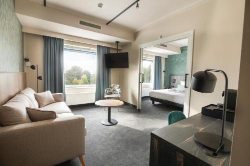 Habitación Deluxe Confort del hotel Flonk Hotel Groningen Zuid, BW Signature Collection. Foto 2