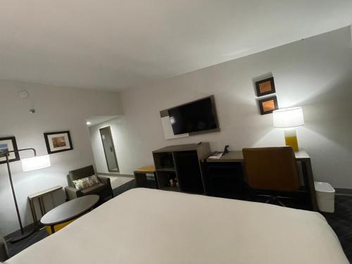 Suite para no fumadores - cama extragrande del hotel Comfort Inn Carrier Circle. Foto 2
