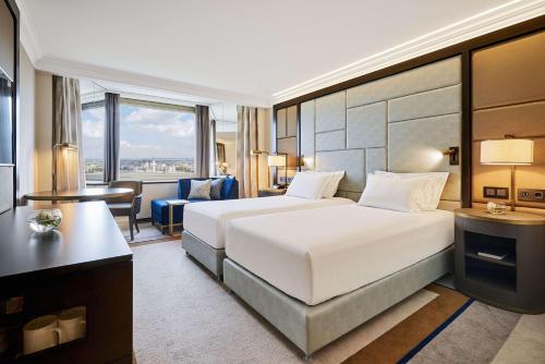 Habitación Superior doble con 2 camas - Habitación Danubio del hotel Hilton Budapest. Foto 3