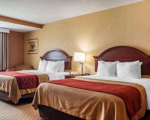 Habitación con 2 camas grandes - Adaptada para personas con movilidad reducida - No fumadores del hotel Quality Inn Near Walden Galleria Mall