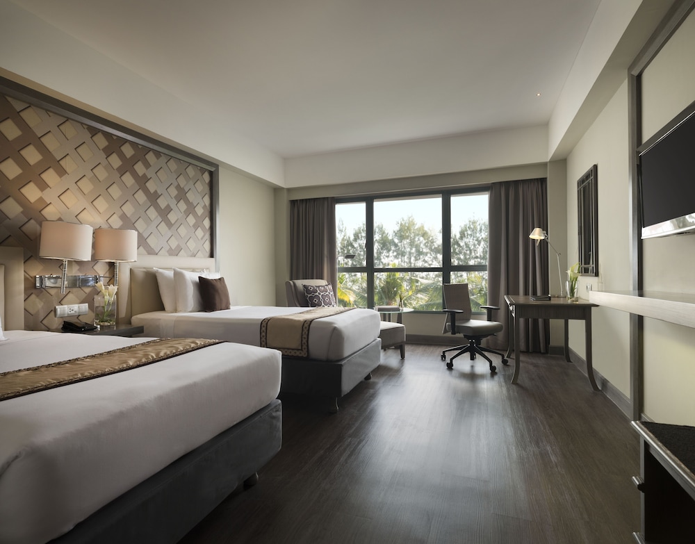 Deluxe Room Vista ciudad del hotel Melia Purosani Yogyakarta