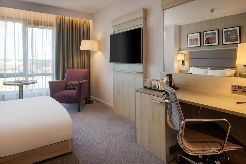 Habitación, 1 cama de matrimonio, accesible para personas con discapacidad del hotel Hilton Garden Inn Dublin City Centre