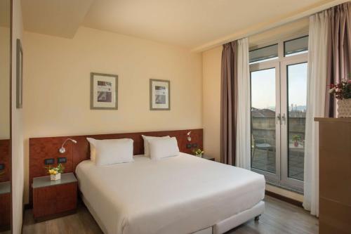 Habitación Superior con vistas del hotel Nh Bergamo