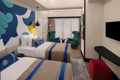Habitación Doble Económica - 2 camas - Planta sótano del hotel Sura Hagia Sophia. Foto 4
