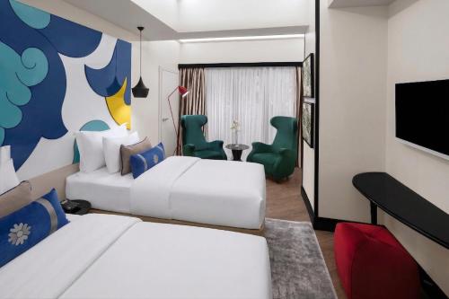 Habitación Doble Económica - 2 camas - Planta sótano del hotel Sura Hagia Sophia. Foto 5