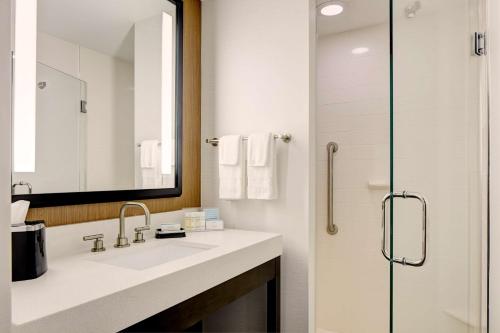 Habitación con cama extragrande - Adaptada para personas con discapacidad auditiva/no fumadores del hotel Hampton Inn Brooklyn/downtown. Foto 2