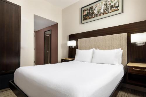 Habitación Doble con vistas a la ciudad - Cama grande del hotel Hilton Garden Inn New York-Times Square Central. Foto 1