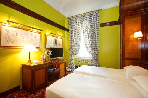 Habitación Doble del hotel Albani Firenze. Foto 3
