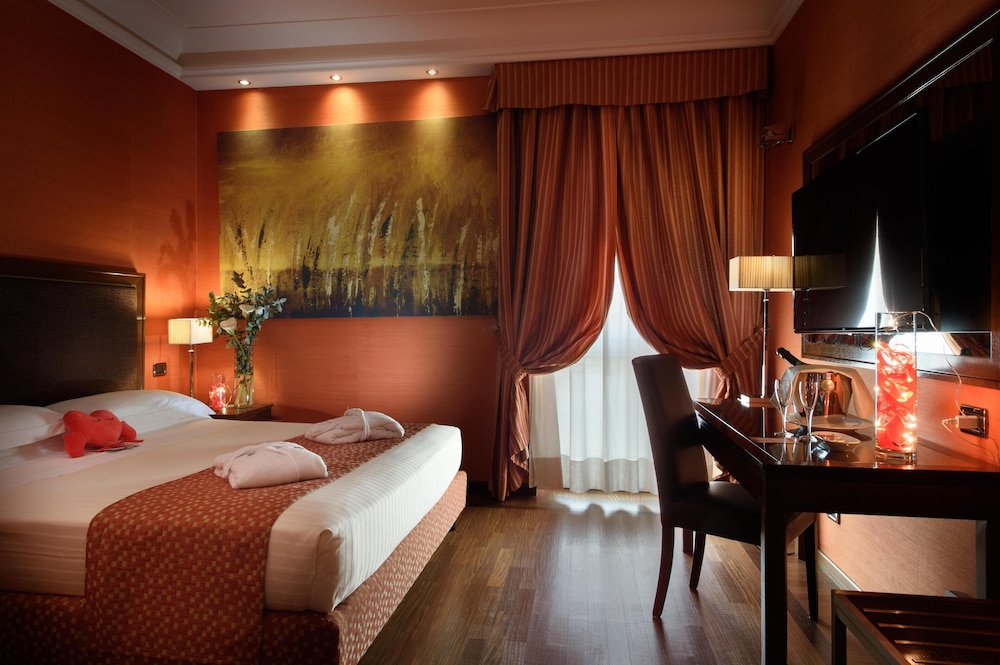 Habitación romántica del hotel Grand Adriatico