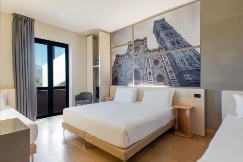 Habitación Cuádruple del hotel ByB Firenze Nuovo Palazzo Di Giustizia