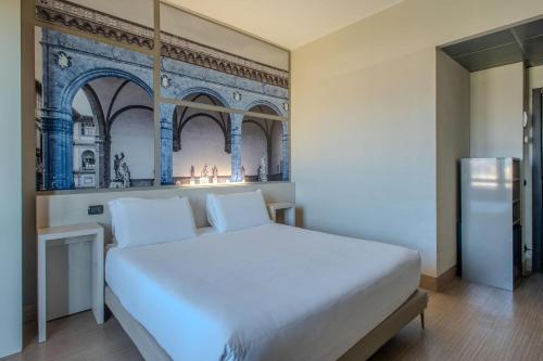 Habitación Doble adaptada para personas con movilidad reducida del hotel ByB Firenze Nuovo Palazzo Di Giustizia. Foto 2