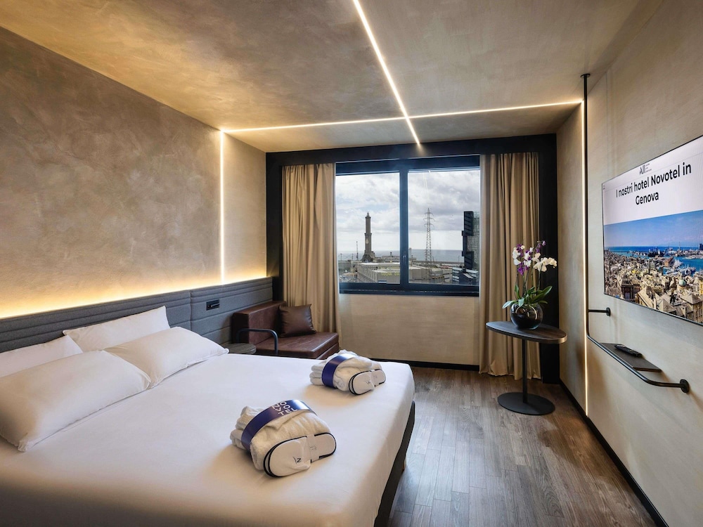 Apartamento con 1 dormitorio del hotel Novotel Genova City. Foto 1