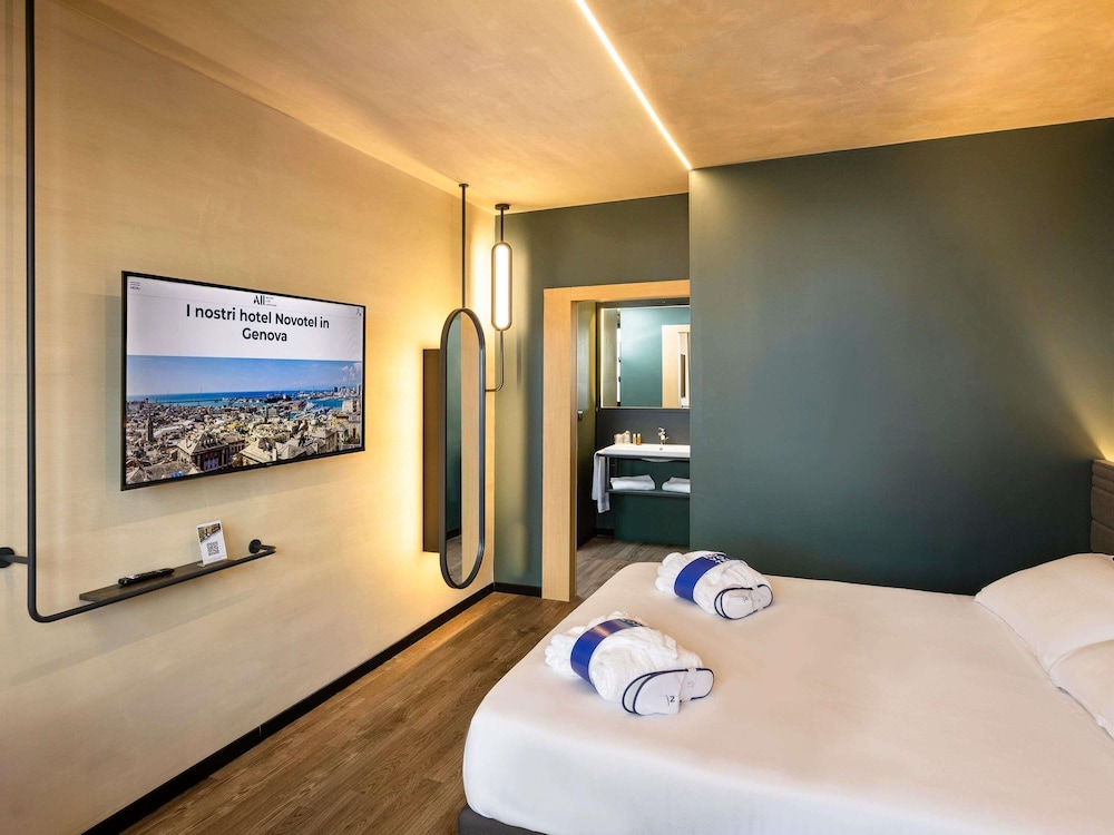 Apartamento con 1 dormitorio del hotel Novotel Genova City. Foto 6