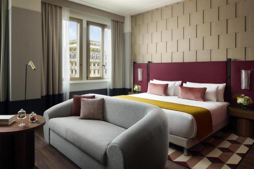 Suite Junior con vistas y cama supletoria del hotel Tivoli President Milano
