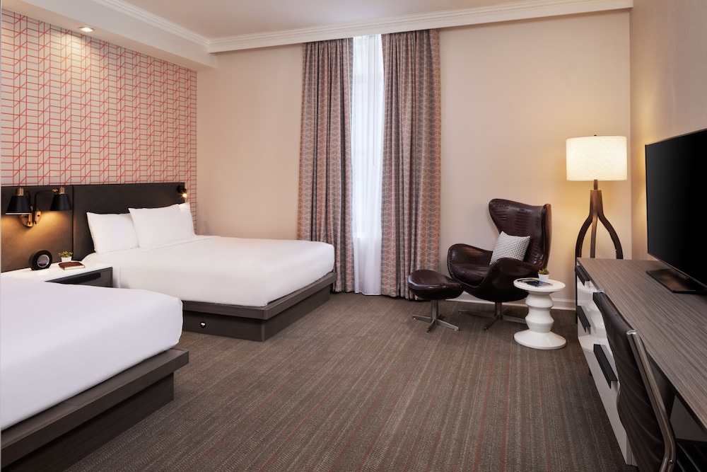 Dos camas Queen del hotel Hyatt Centric Downtown Minneapolis