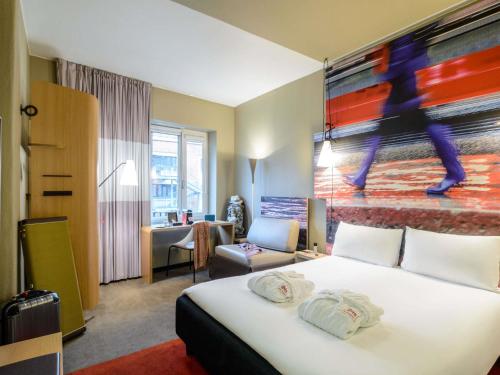Habitación Triple Premium del hotel Ibis Milano Centro