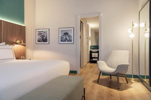 Suite Presidencial The Level con acceso al salón del hotel Melia Milano. Foto 3