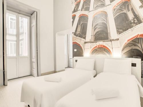 Habitación Doble adaptada para personas con discapacidad - 2 camas del hotel B&B Napoli