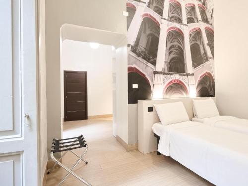 Habitación Doble adaptada para personas con discapacidad - 2 camas del hotel B&B Napoli. Foto 2
