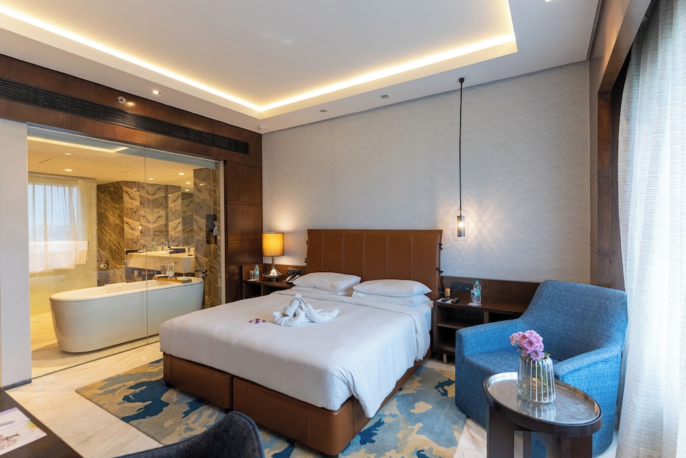 Suite Ejecutiva Regency, 1 cama king size del hotel Hyatt Regency Chennai. Foto 5