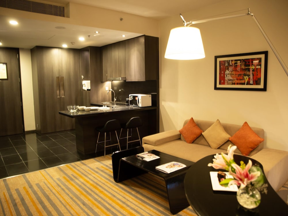 Apartamento de 1 Dormitorio con Cocina, WiFi Premium del hotel Novotel Kolkata and Residences. Foto 5