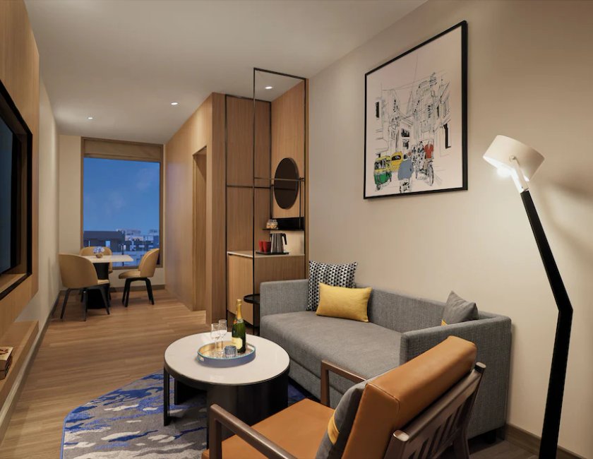 Suite Ejecutiva del hotel Hyatt Centric Ballygunge Kolkata. Foto 3