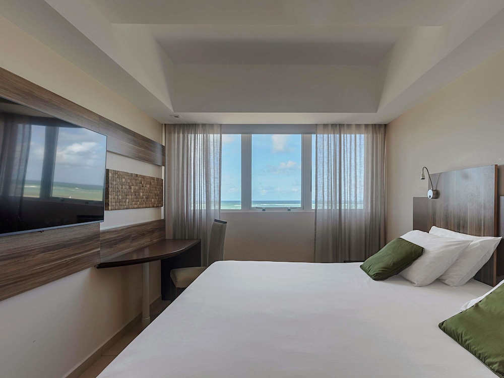 Habitación Superior con 1 cama doble y vistas al mar del hotel Mercure Maceio Pajucara