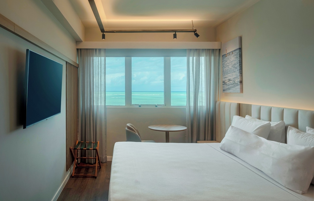 Habitación Privilege con una cama doble del hotel Mercure Maceio Pajucara. Foto 4