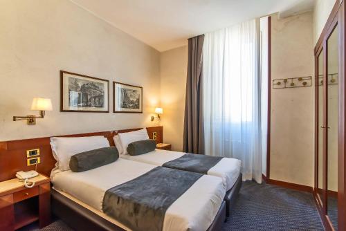Habitación Doble Económica del hotel Accademia. Foto 5