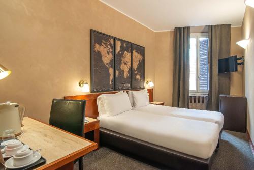 Habitación Doble Económica del hotel Accademia. Foto 11